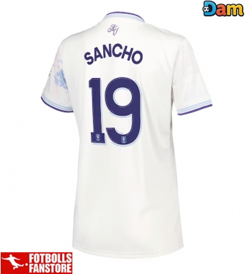 Aston Villa Jadon Sancho #19 Tredje Tröja Dam 2025-26 Kortärmad